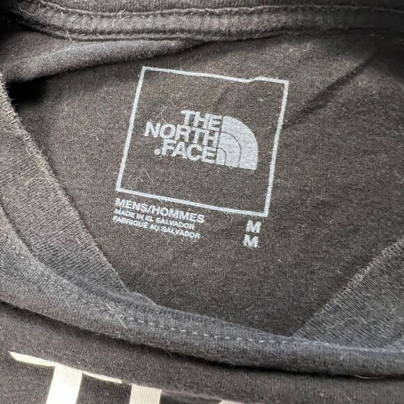 The North Face Mens Black T-Shirt Size M - Picture 3 of 3